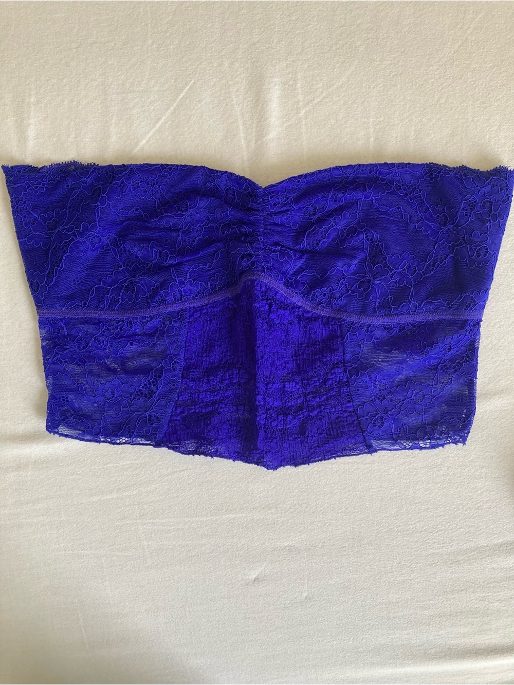 Intimately Free People Lace Galloon Bandeau bright Purple